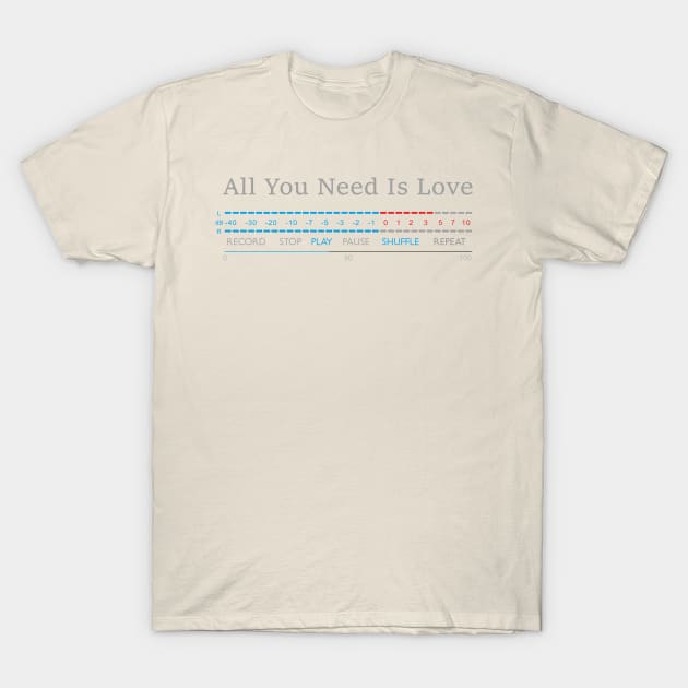 Play - All You Need Is Love T-Shirt by betta.vintage